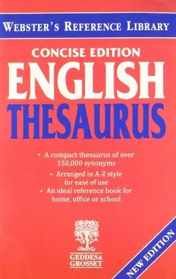 English ThesaurusWebster's reference library